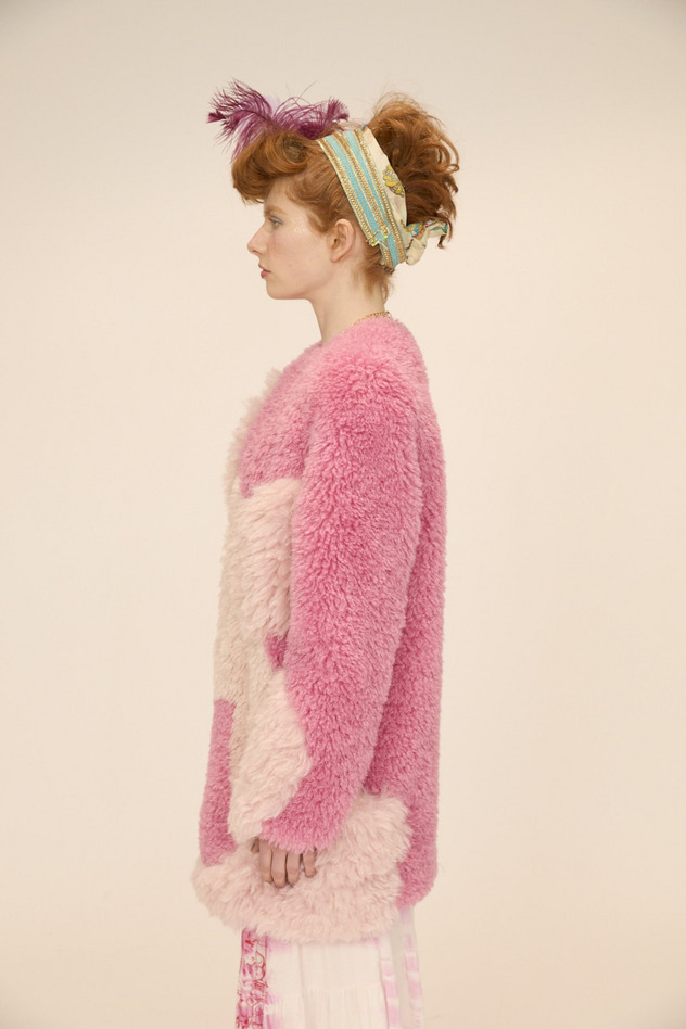 FUWA FUWA FUR JACKET 詳細画像 pink 2