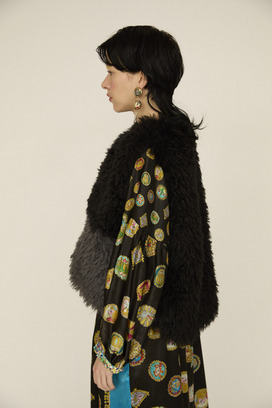 FUWA FUWA FUR VEST 詳細画像
