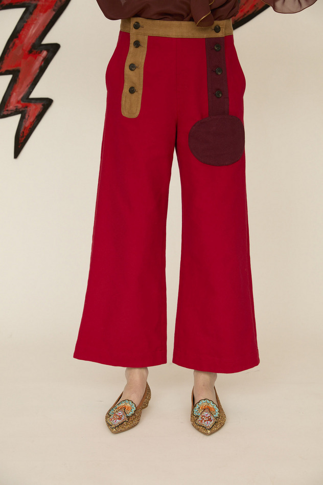 BIG CARSEY BRUSHED PANTS 詳細画像 red 4