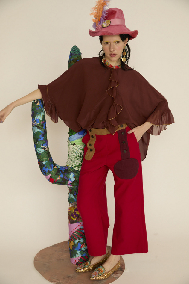 BIG CARSEY BRUSHED PANTS 詳細画像 red 5