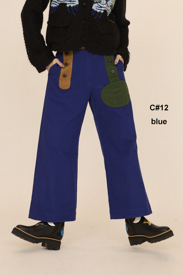 BIG CARSEY BRUSHED PANTS 詳細画像 blue 1
