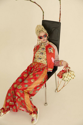 CONCHO PRINT PANTS 詳細画像