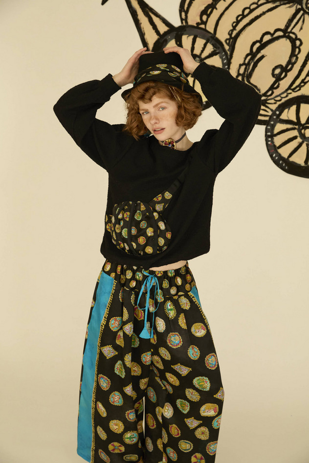 CONCHO PRINT PANTS 詳細画像 red 23