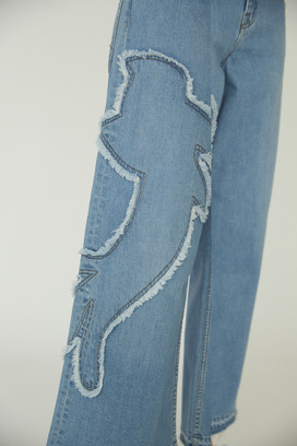 Cat Denim Pants 詳細画像