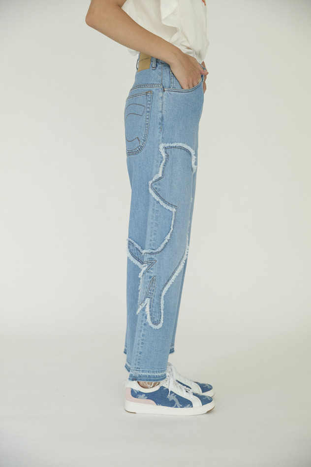 Cat Denim Pants 詳細画像 blue 7