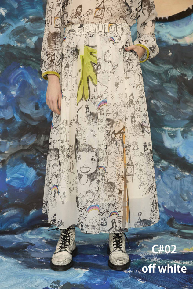 12 O'CLOCK SKIRT 詳細画像 off white 1