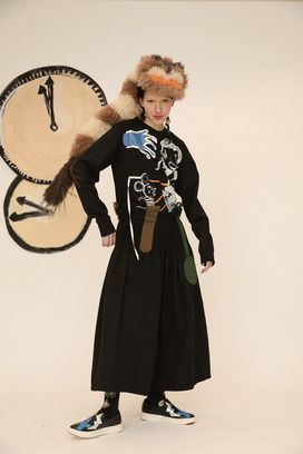 BIG CARSEY BRUSHED SKIRT 詳細画像