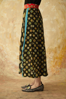 CONCHO PRINT SKIRT 詳細画像