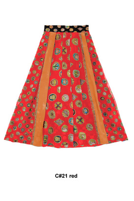 CONCHO PRINT SKIRT 詳細画像