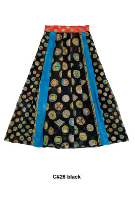 CONCHO PRINT SKIRT 詳細画像