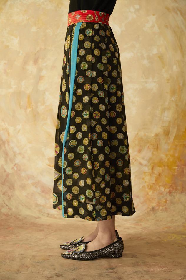 CONCHO PRINT SKIRT 詳細画像 red 11