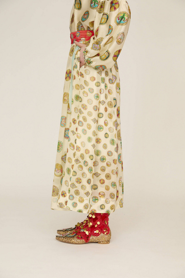 CONCHO PRINT SKIRT 詳細画像 red 6