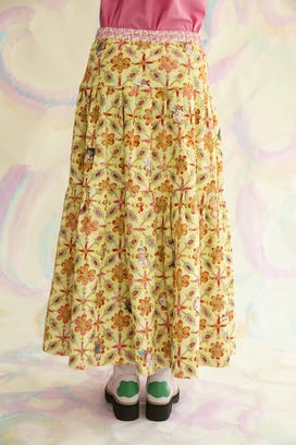 PEEK A BOO CORDUROY SKIRT 詳細画像