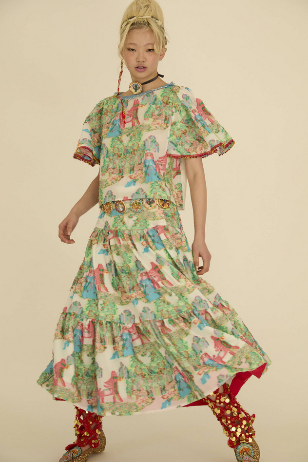 FOREST PRINCESS JQ SKIRT 詳細画像 off white 8