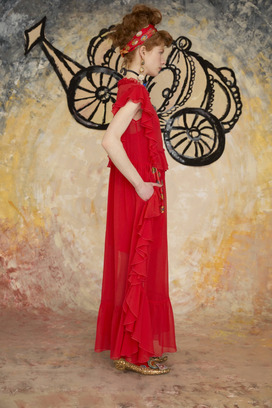 DOCKING SILK DRESS 詳細画像