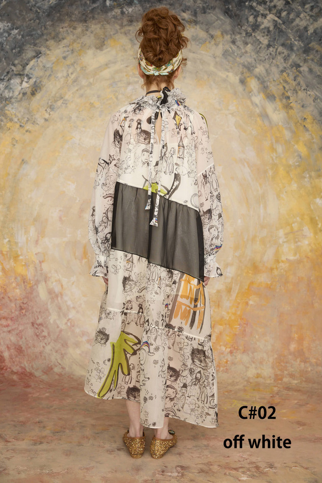 12 O'CLOCK DRESS 詳細画像 off white 12