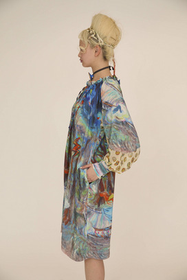 MIDNIGHT PRINCESS SILK DRESS 詳細画像