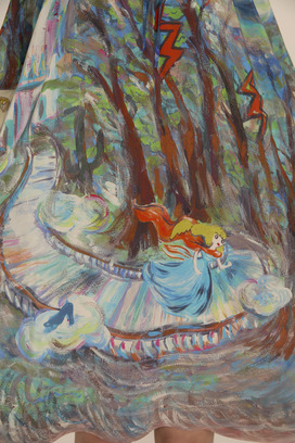 MIDNIGHT PRINCESS SILK DRESS 詳細画像