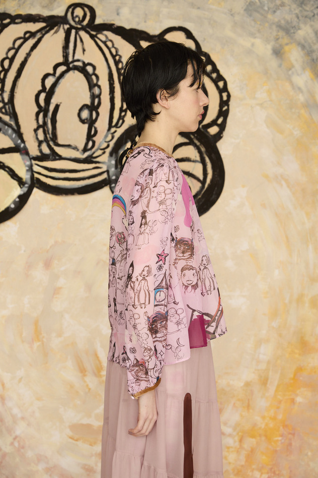 12 O'CLOCK BLOUSE 詳細画像 pink 11