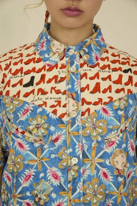 PEEK A BOO CORDUROY SHIRTS 詳細画像