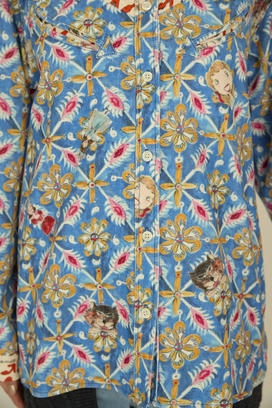 PEEK A BOO CORDUROY SHIRTS 詳細画像