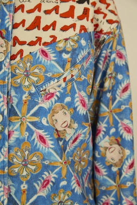 PEEK A BOO CORDUROY SHIRTS 詳細画像