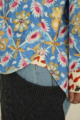 PEEK A BOO CORDUROY SHIRTS 詳細画像