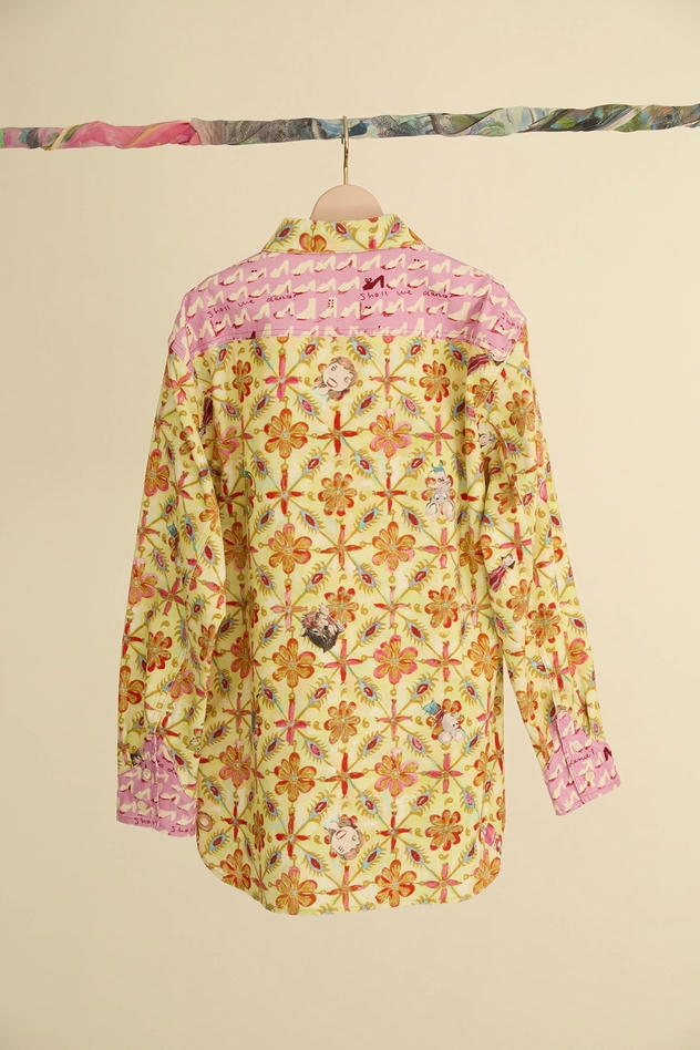 PEEK A BOO CORDUROY SHIRTS 詳細画像 yellow 14