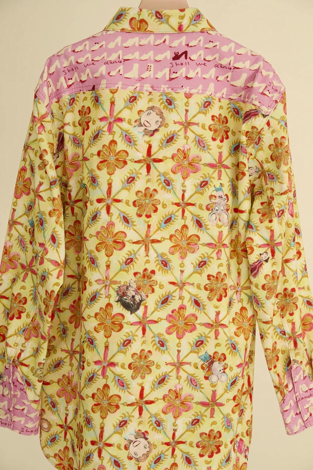 PEEK A BOO CORDUROY SHIRTS 詳細画像 yellow 15