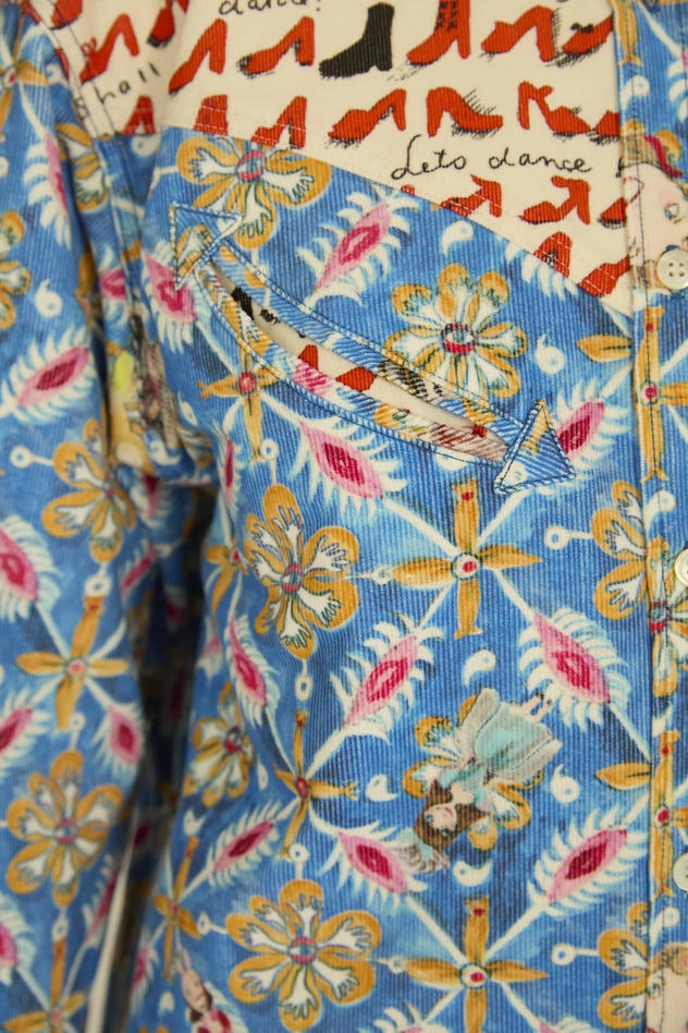 PEEK A BOO CORDUROY SHIRTS 詳細画像 yellow 5