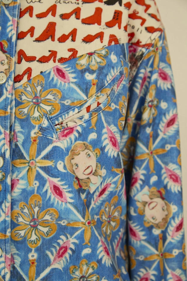 PEEK A BOO CORDUROY SHIRTS 詳細画像 yellow 6