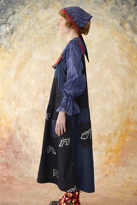 GLASS SLIPPERS JQ DENIM DRESS 詳細画像