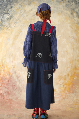GLASS SLIPPERS JQ DENIM DRESS 詳細画像