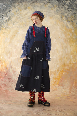 GLASS SLIPPERS JQ DENIM DRESS 詳細画像