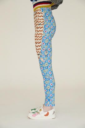 PEEK A BOO PRINT JERSEY PANTS 詳細画像