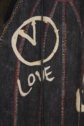 TROMPE-L'OEIL DENIM PRINT DRESSS 詳細画像