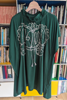 SHIRRING EMBROIDERY DRESS 詳細画像