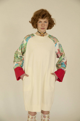 FOREST PRINCESS JQ MIX DRESS