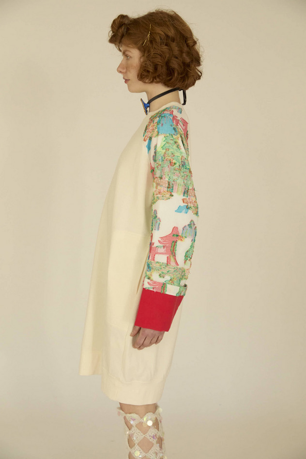 FOREST PRINCESS JQ MIX DRESS 詳細画像 off white 5