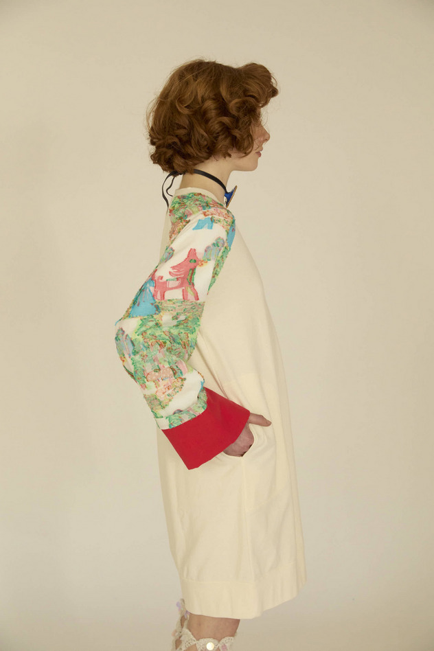 FOREST PRINCESS JQ MIX DRESS 詳細画像 off white 9