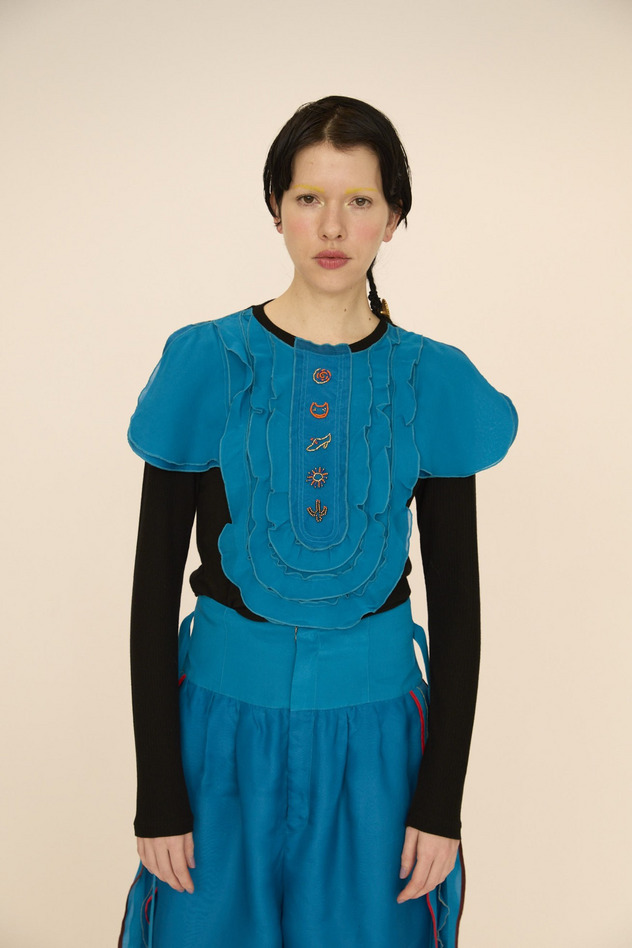 DOCKING SILK TOPS 詳細画像 red 11