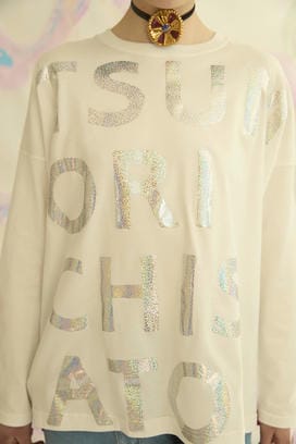 TC BIG LOGO PRINT TOPS 詳細画像