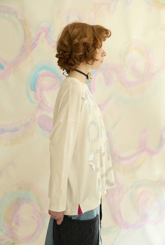 TC BIG LOGO PRINT TOPS 詳細画像 off white 5