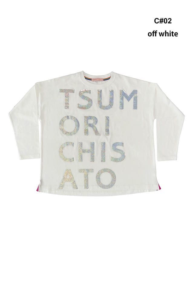 TC BIG LOGO PRINT TOPS 詳細画像 off white 1