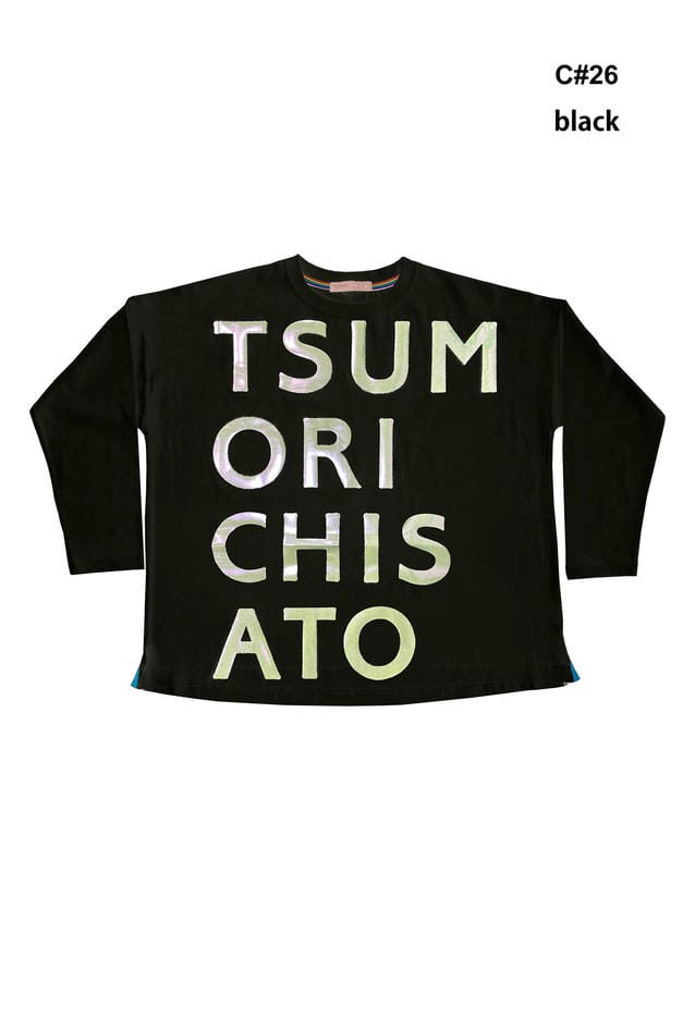 TC BIG LOGO PRINT TOPS 詳細画像 black 1