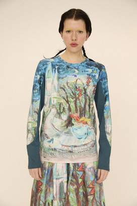 MIDNIGHT PRINCESS PRINT TOPS