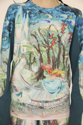 MIDNIGHT PRINCESS PRINT TOPS 詳細画像