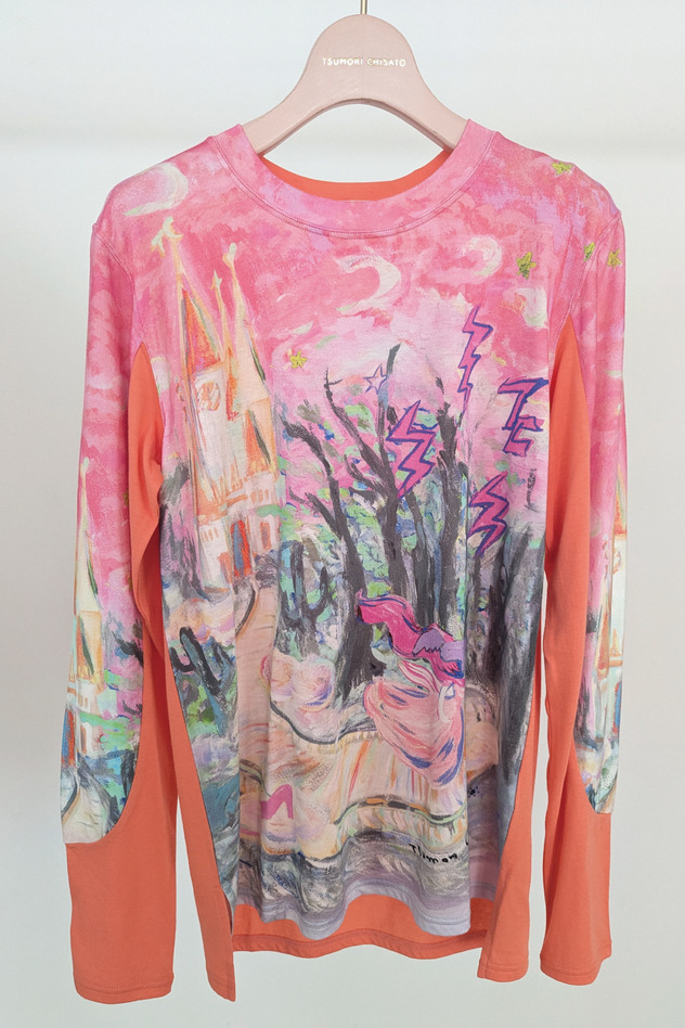 MIDNIGHT PRINCESS PRINT TOPS 詳細画像 pink 6