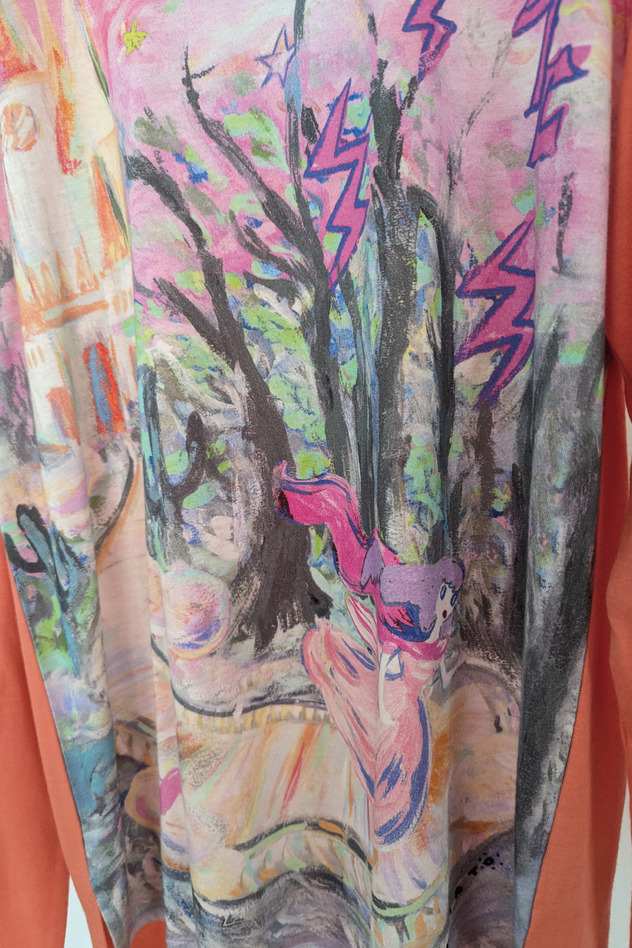 MIDNIGHT PRINCESS PRINT TOPS 詳細画像 pink 7