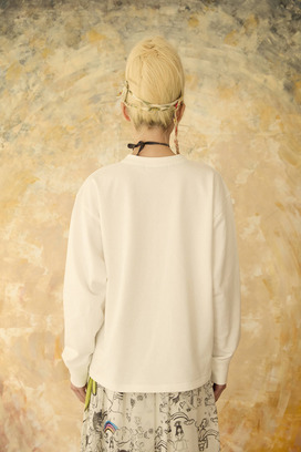 12O'CLOCK PRINT URAKE TOPS 詳細画像